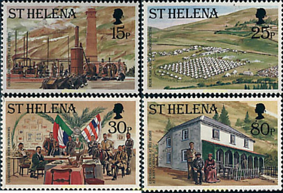 Sellos: 69999 MNH SANTA ELENA 2000 LA GUERRA DE LOS BOERS