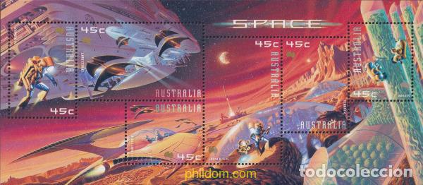 Sellos: 63754 MNH AUSTRALIA 2000 ESPACIO. VISION FUTURISTA DE MARTE