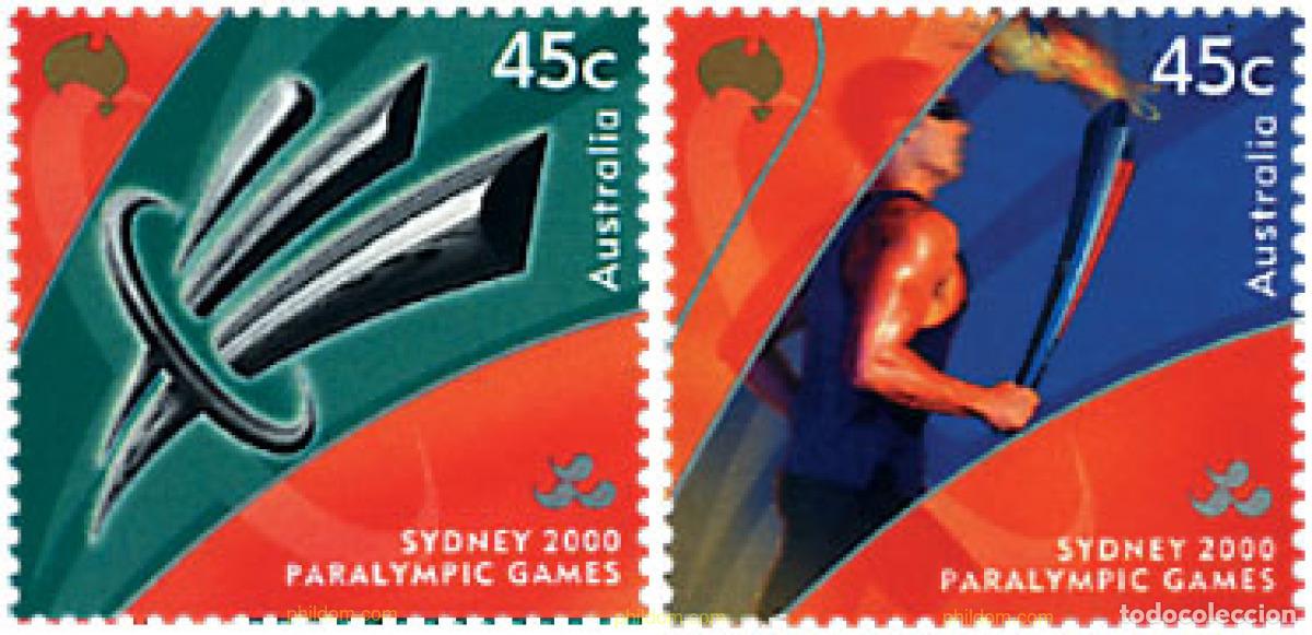 Sellos: 60784 MNH AUSTRALIA 2000 JUEGOS PARALIMPICOS DE SYDNEY 2000