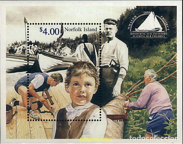 Sellos: 60203 MNH NORFOLK 2000 WHALER 2000