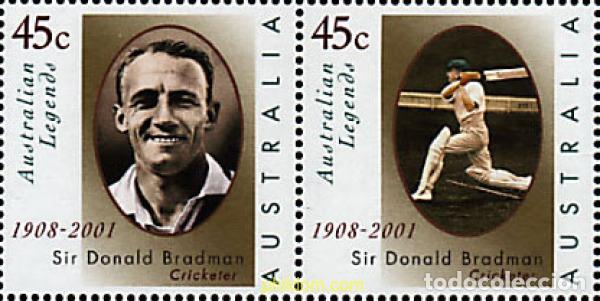 Sellos: 5151 MNH AUSTRALIA 2001 SIR DONALD BRADMAN