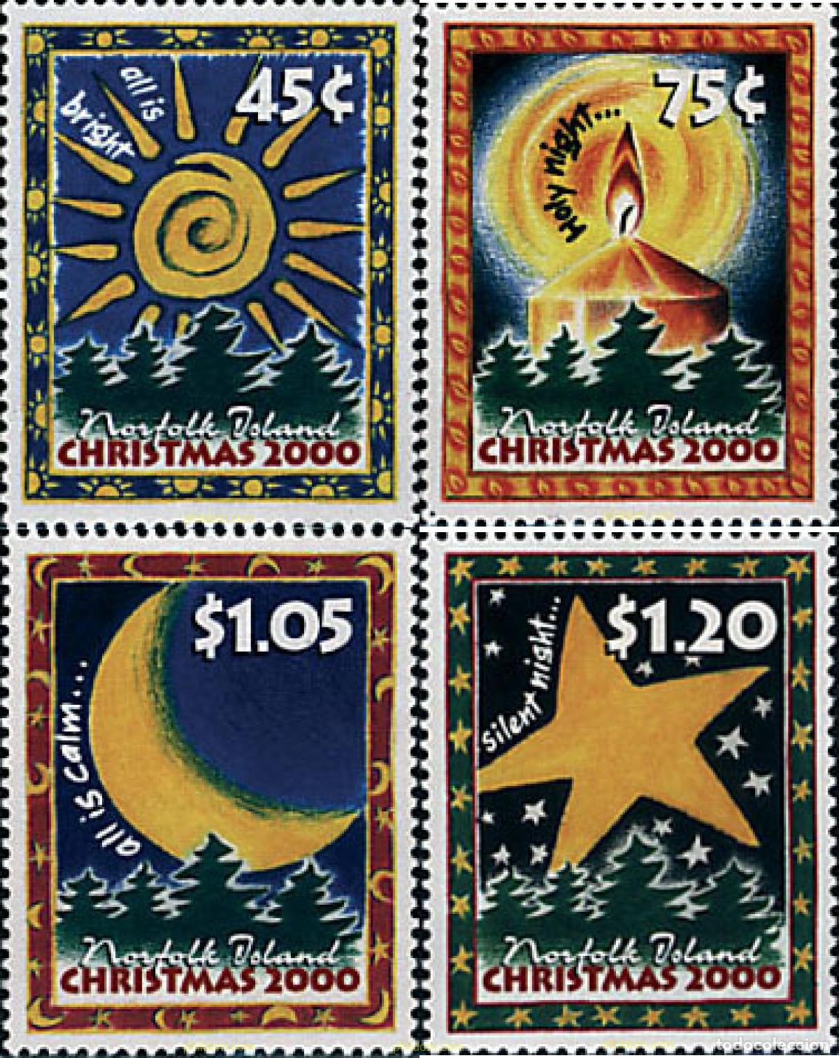 Sellos: 74520 MNH NORFOLK 2000 NAVIDAD