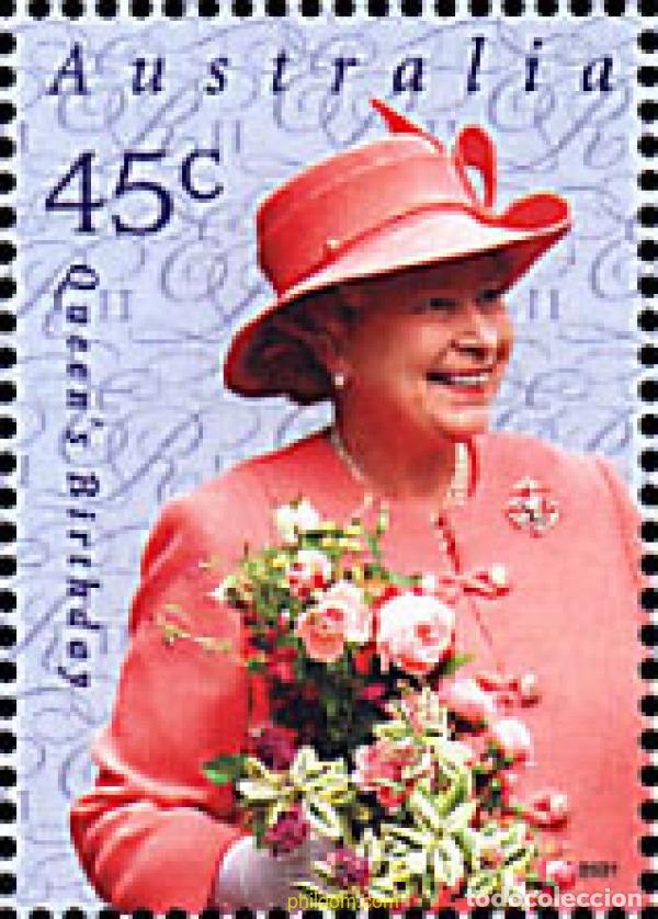Sellos: 78931 MNH AUSTRALIA 2001 75 ANIVERSARIO DE LA REINA ISABEL II