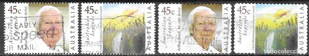Sellos: SELLOS USADOS DE AUSTRALIA 1999, YT 1724/ 27