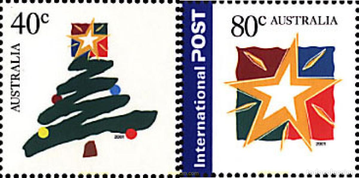 Sellos: 316708 MNH AUSTRALIA 2001 NAVIDAD