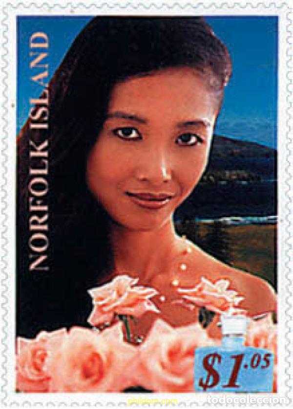 Sellos: 375475 MNH NORFOLK 2001 LA INDUSTRIA DEL PERFUME