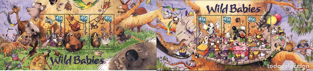 Sellos: 81702 MNH AUSTRALIA 2001 DIBUJOS INFANTILES
