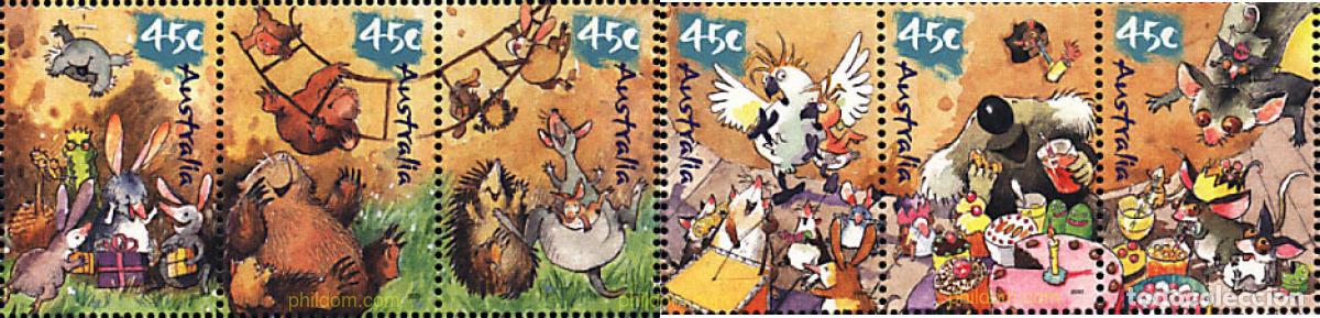 Sellos: 4713 MNH AUSTRALIA 2001 DIBUJOS INFANTILES