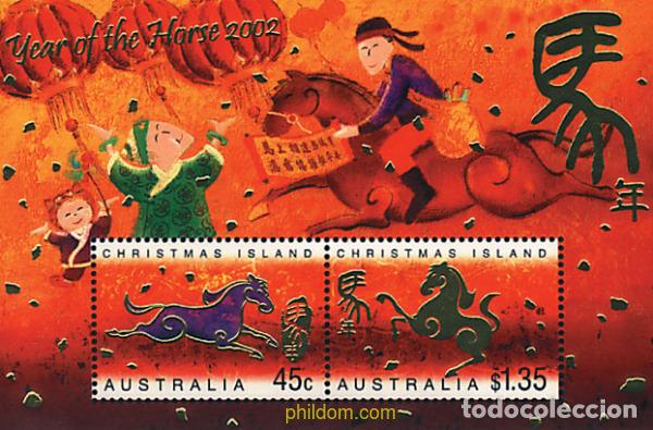 Sellos: 81142 MNH CHRISTMAS 2002 A&Ntilde;O LUNAR CHINO - A&Ntilde;O DEL CABALLO