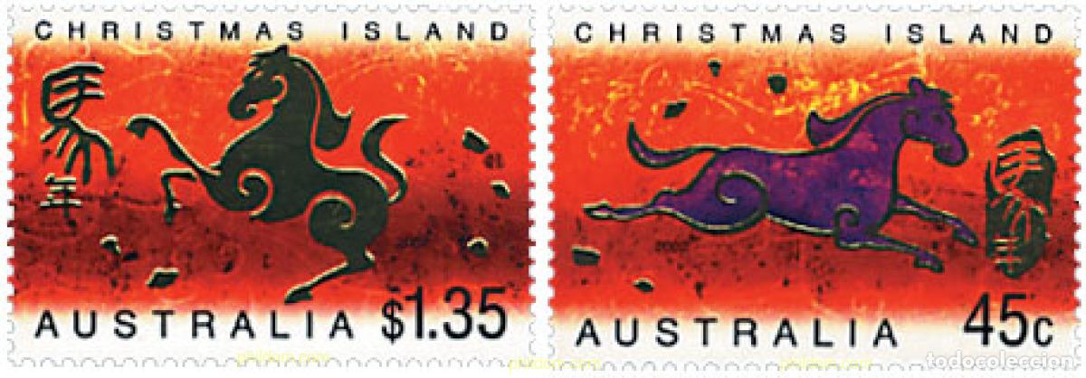 Sellos: 81141 MNH CHRISTMAS 2002 A&Ntilde;O LUNAR CHINO - A&Ntilde;O DEL CABALLO