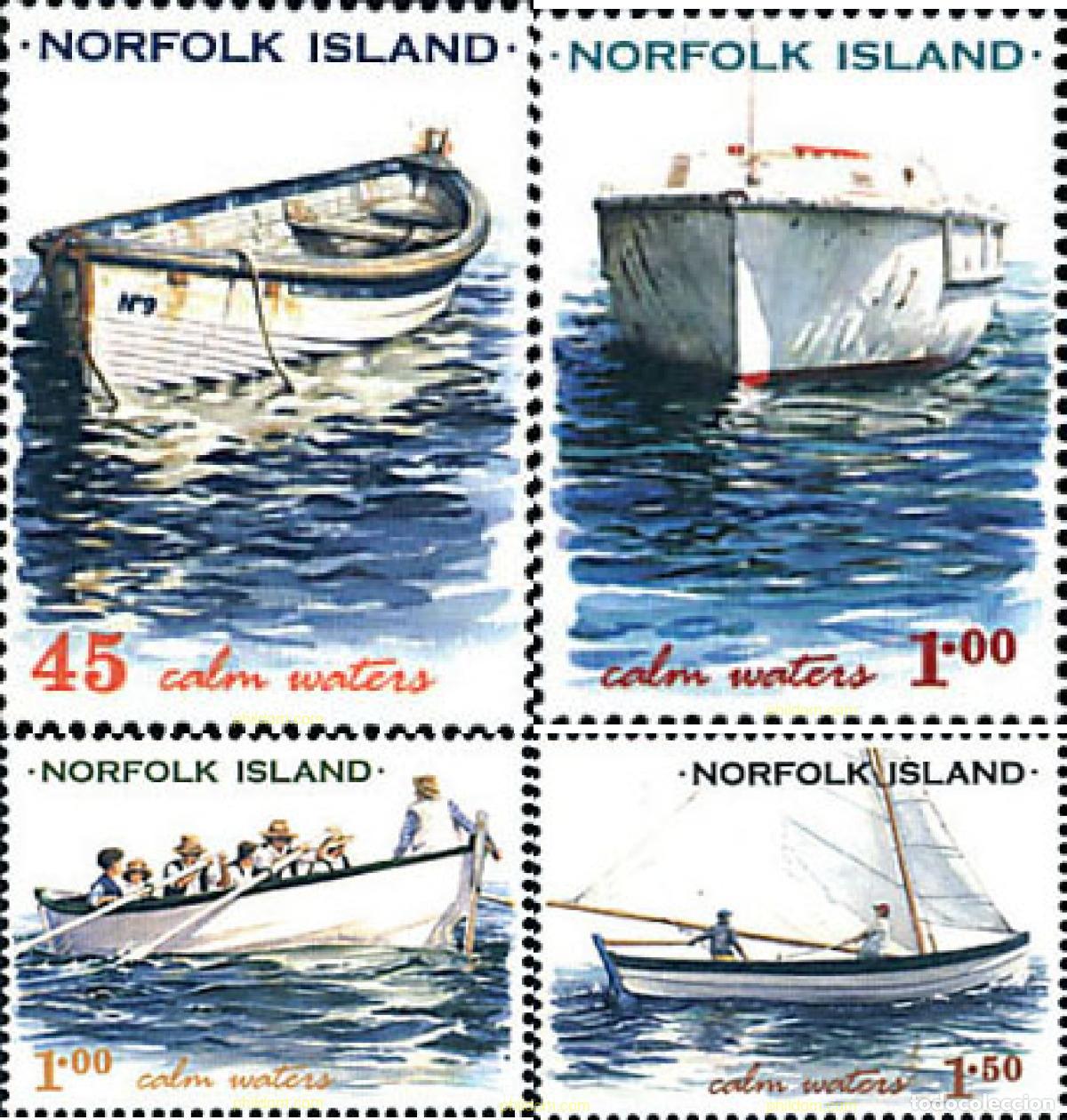 Sellos: 82271 MNH NORFOLK 2001 AGUAS TRANQUILAS
