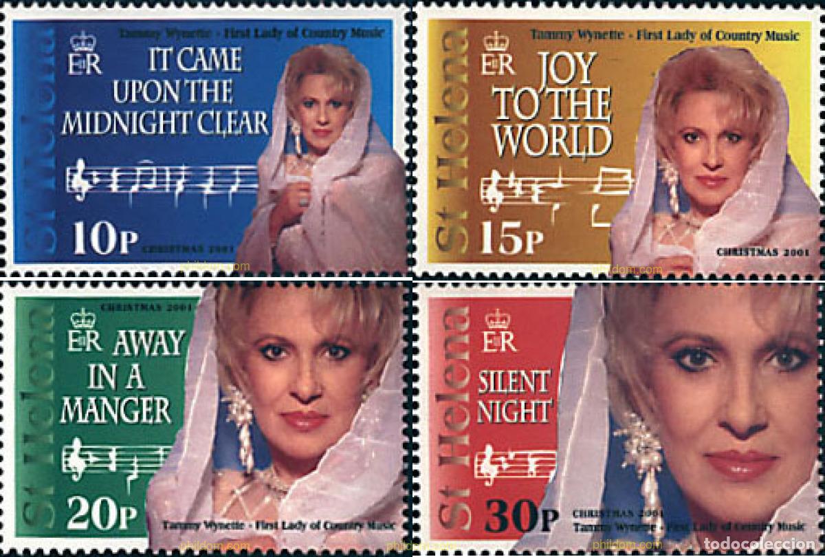 Sellos: 81519 MNH SANTA ELENA 2001 NAVIDAD