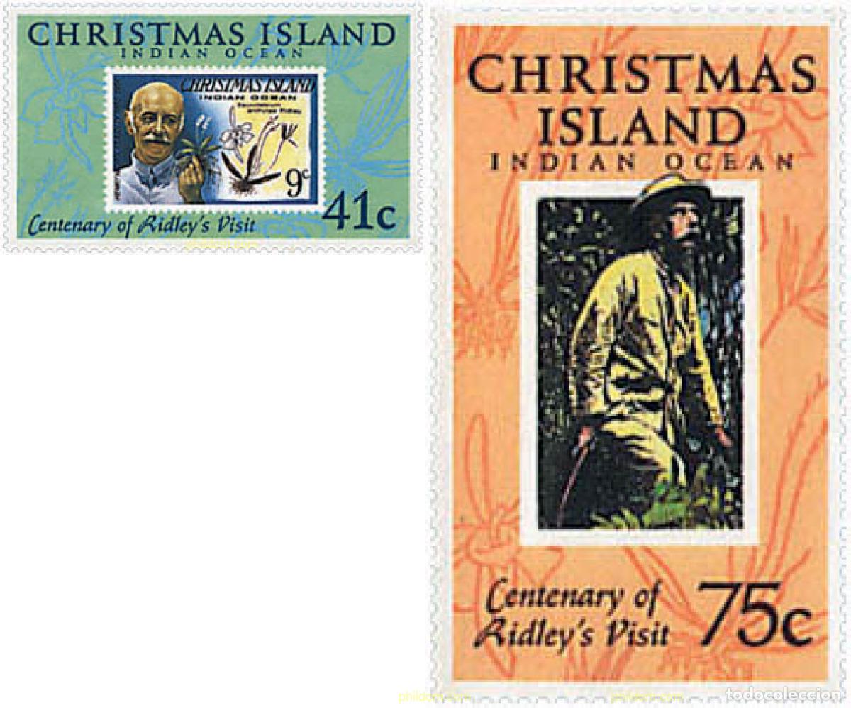 Sellos: 86537 MNH CHRISTMAS 1990 CENTENARIO DE LA VISITA DE HENRY NICHOLAS RIDLEY