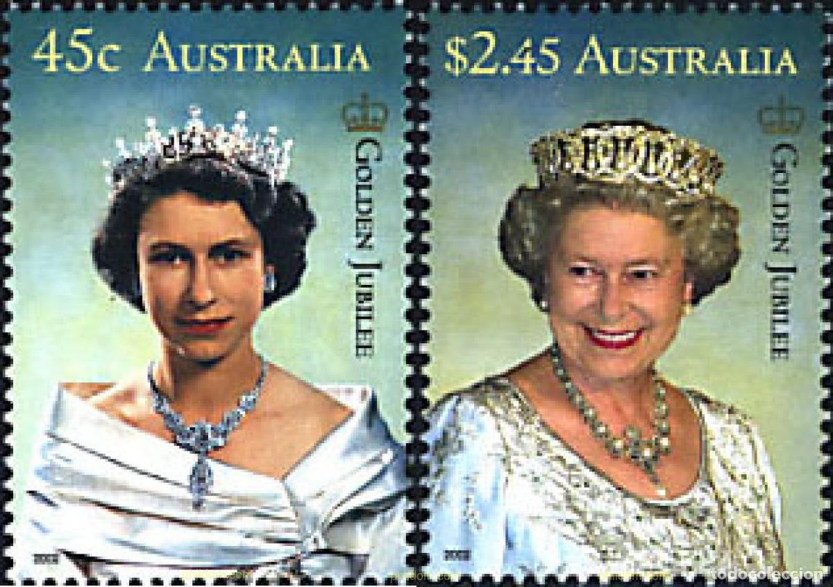 Sellos: 88506 MNH AUSTRALIA 2002 50 ANIVERSARIO DEL ACCESO AL TRONO DE ISABEL II
