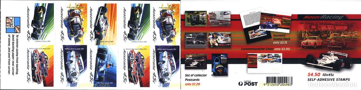 Sellos: 2050 MNH AUSTRALIA 2002 CARRERAS DE COCHES