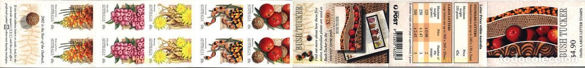 Sellos: 3452 MNH AUSTRALIA 2002 ARBUSTOS ALIMENTICIOS
