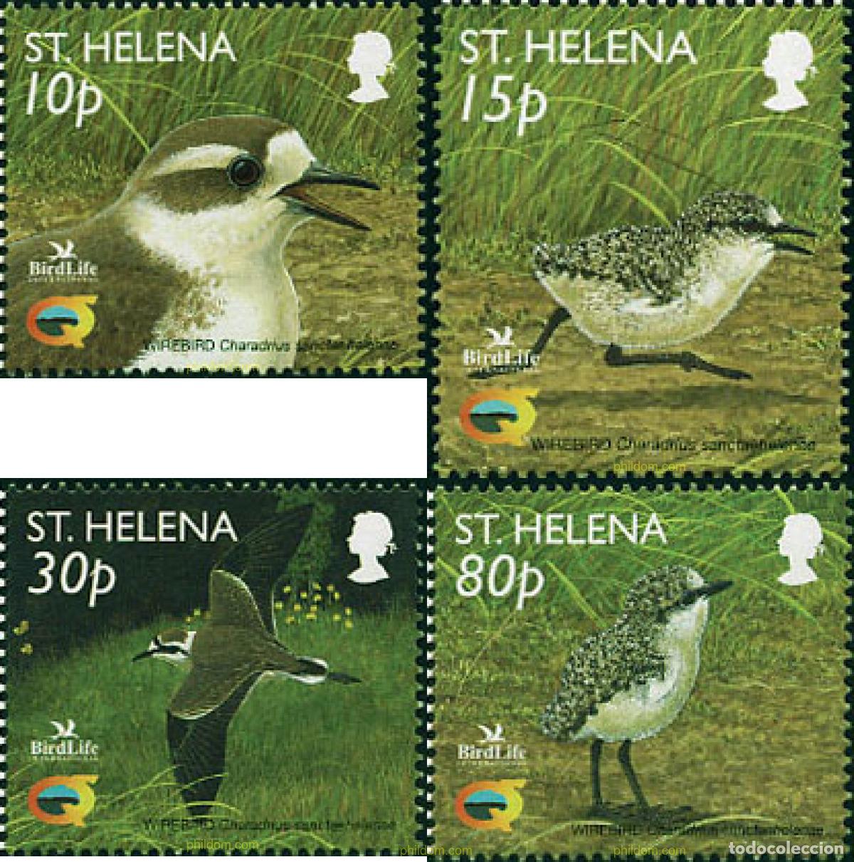 Sellos: 98866 MNH SANTA ELENA 2002 BIRDLIFE