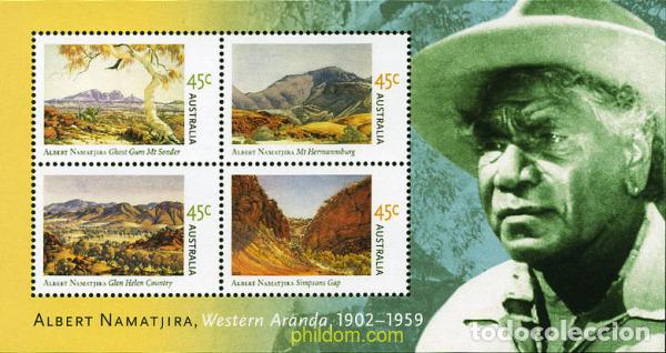 Sellos: 99263 MNH AUSTRALIA 2002 CENTENARIO DEL NACIMIENTO DE ALBERT NAMATJIRA