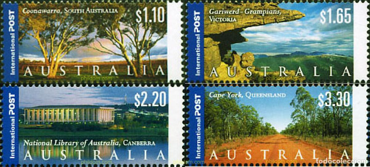 Sellos: 100481 MNH AUSTRALIA 2002 PAISAJES