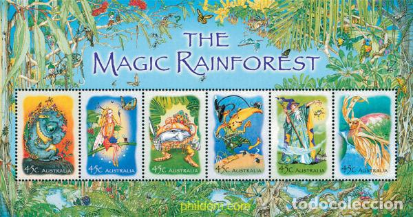 Sellos: 101103 MNH AUSTRALIA 2002 LA SELVA MAGICA