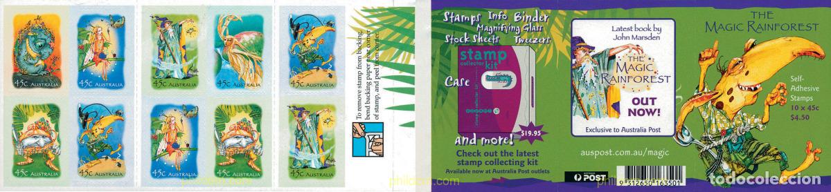 Sellos: 101102 MNH AUSTRALIA 2002 LA SELVA MAGICA