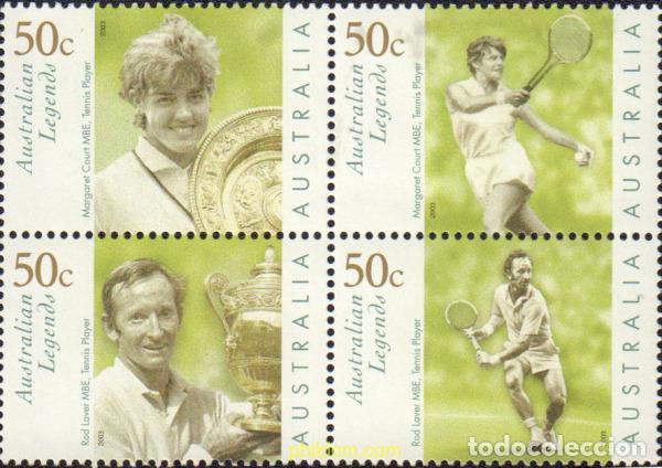 Sellos: 575755 MNH AUSTRALIA 2003 AUSTRALIANOS CELEBRES
