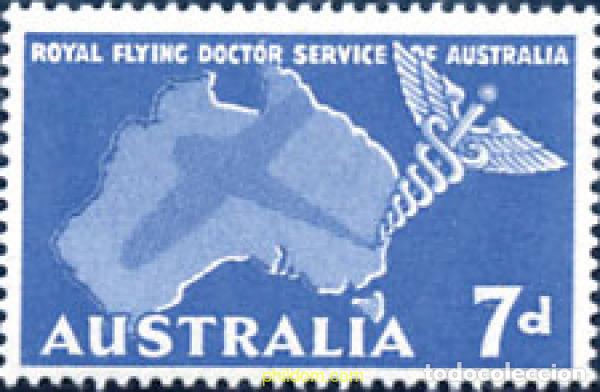 Sellos: 122246 MNH AUSTRALIA 1957 DOCTOR VOLADOR