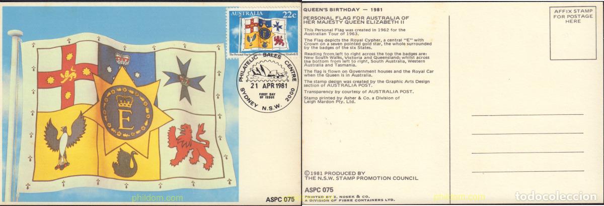 Sellos: 575950 MNH AUSTRALIA 1981 ANIVERSARIO DE LA REINA ISABEL II