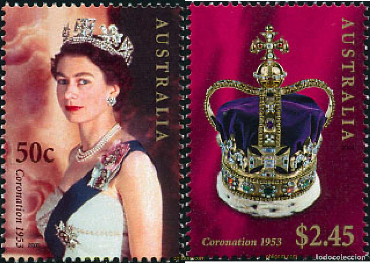 Sellos: 125971 MNH AUSTRALIA 2003 50 ANIVERSARIO DE LA CORONACION DE ISABEL II