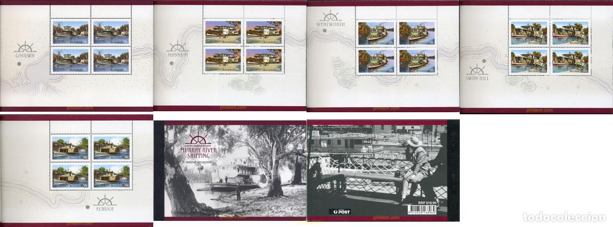 Sellos: 136713 MNH AUSTRALIA 2003 150 ANIVERSARIO DE LA NAVEGACION SOBRE EL RIO MURRAY