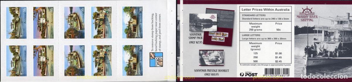 Sellos: 131958 MNH AUSTRALIA 2003 150 ANIVERSARIO DE LA NAVEGACION SOBRE EL RIO MURRAY