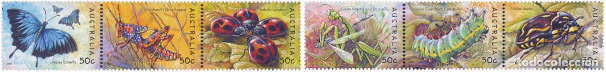 Sellos: 132711 MNH AUSTRALIA 2003 INSECTOS