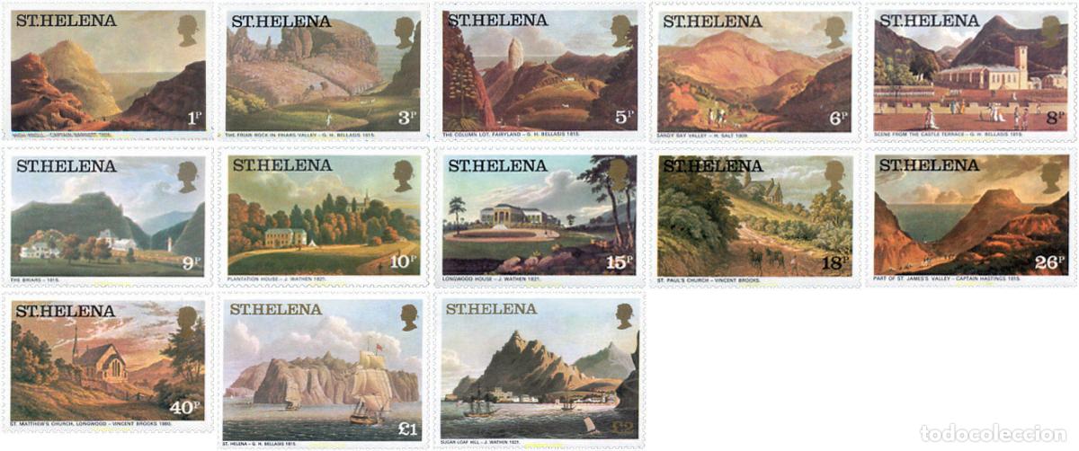 Sellos: 132894 MNH SANTA ELENA 1976 PINTURAS DE SANTA ELENA