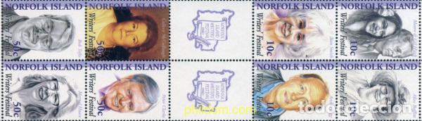 Sellos: 133060 MNH NORFOLK 2003 FESTIVAL DE LOS ESCRITORES