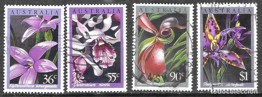 Sellos: SELLOS USADOS DE AUSTRALIA 1986, YT 973/ 76