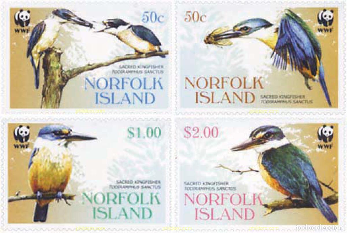 Sellos: 145236 MNH NORFOLK 2004 WWF - Foto 1