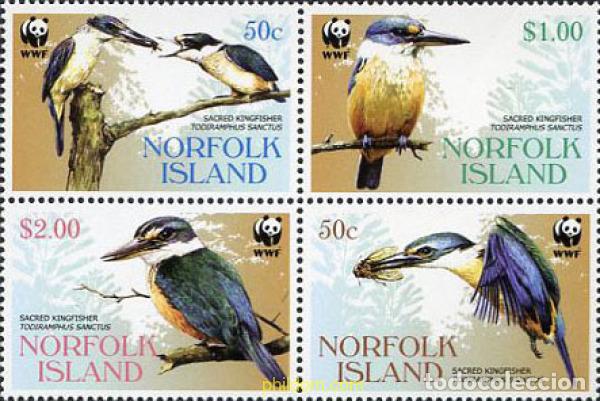 Sellos: 145237 MNH NORFOLK 2004 WWF - Foto 1