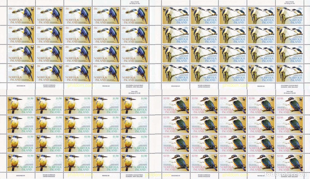 Sellos: 145238 MNH NORFOLK 2004 WWF