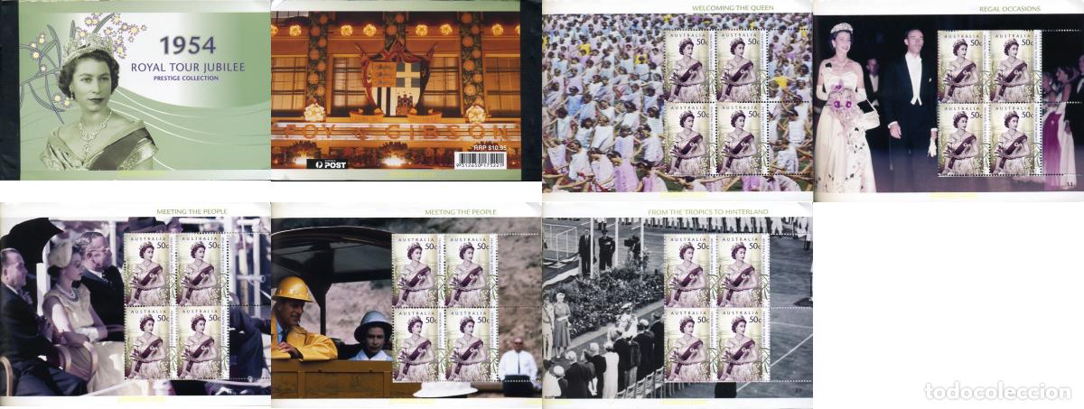 Sellos: 145696 MNH AUSTRALIA 2004 50 ANIVERSARIO DE LA PRIMERA VISITA REAL