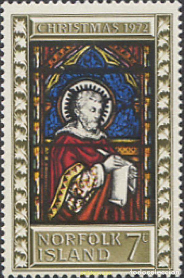 Sellos: 147952 MNH NORFOLK 1972 NAVIDAD