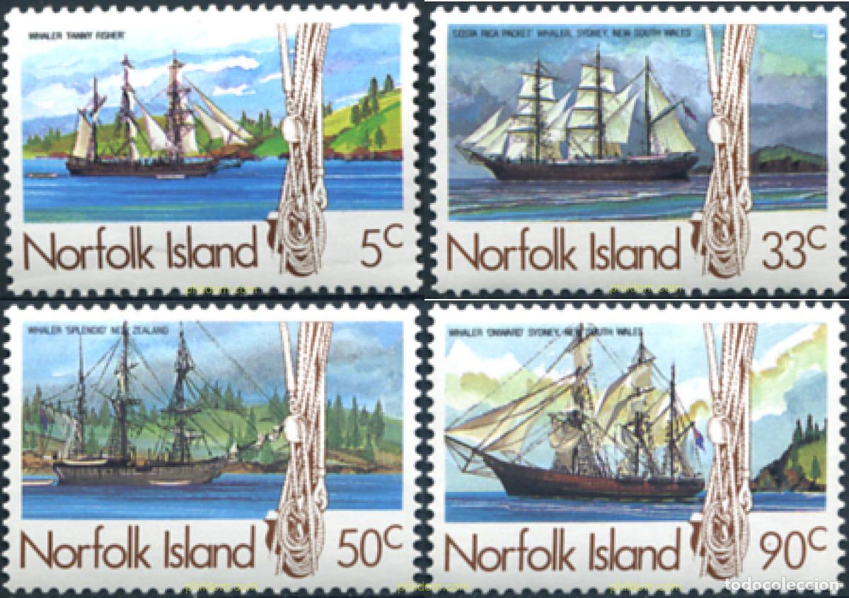 Sellos: 147989 MNH NORFOLK 1985 VELEROS DEL SIGLO 19