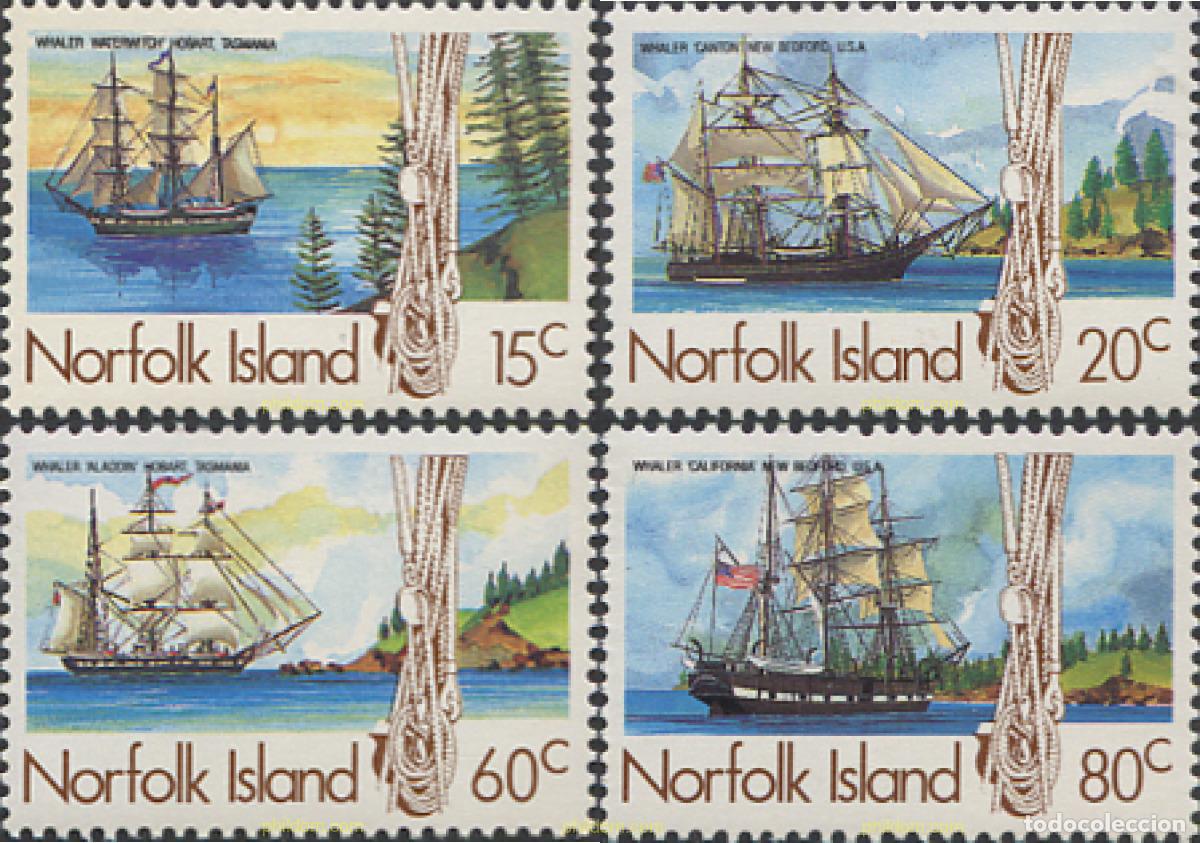Sellos: 147990 MNH NORFOLK 1985 BARCOS