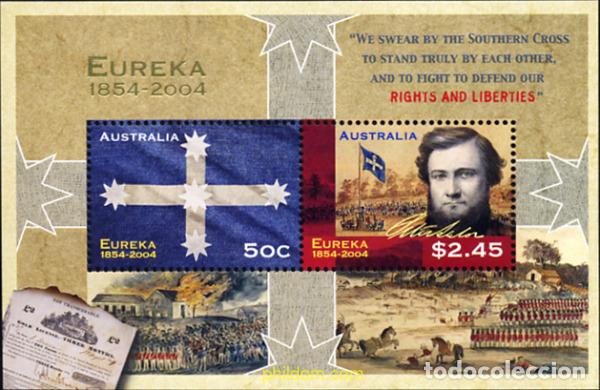 Sellos: 149288 MNH AUSTRALIA 2004 150 ANIVERSARIO DE LA REVOLUCION EUREKA
