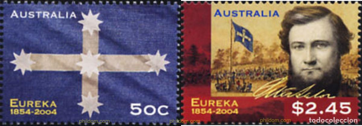 Sellos: 149287 MNH AUSTRALIA 2004 150 ANIVERSARIO DE LA REVOLUCION EUREKA