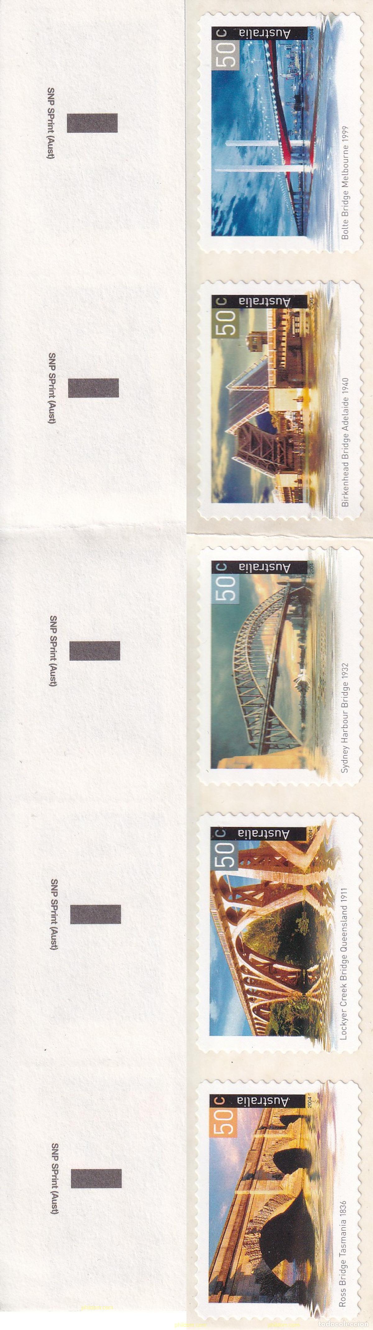 Sellos: 167159 MNH AUSTRALIA 2004 PUENTES - Foto 1