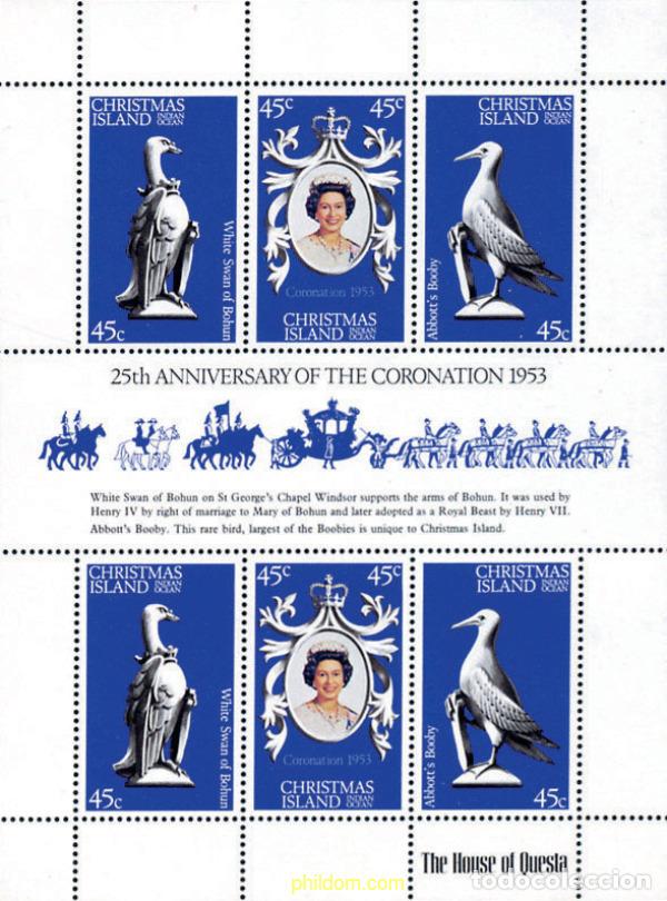 Sellos: 152550 MNH CHRISTMAS 1978 25 ANIVERSARIO DE LA CORONACION DE ISABEL II