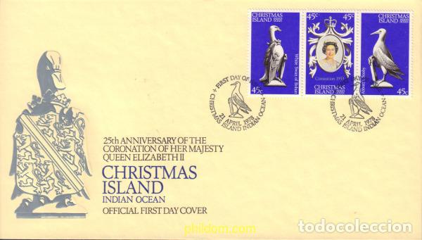 Sellos: 557714 MNH CHRISTMAS 1978 25 ANIVERSARIO DE LA CORONACION DE ISABEL II