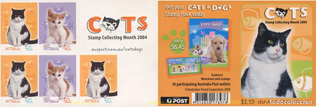 Sellos: 170039 MNH AUSTRALIA 2004 ANIMALES DOMESTICOS