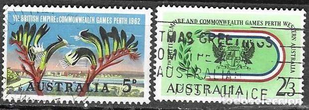 Sellos: SELLOS USADOS DE AUSTRALIA 1962, YT 282/ 83