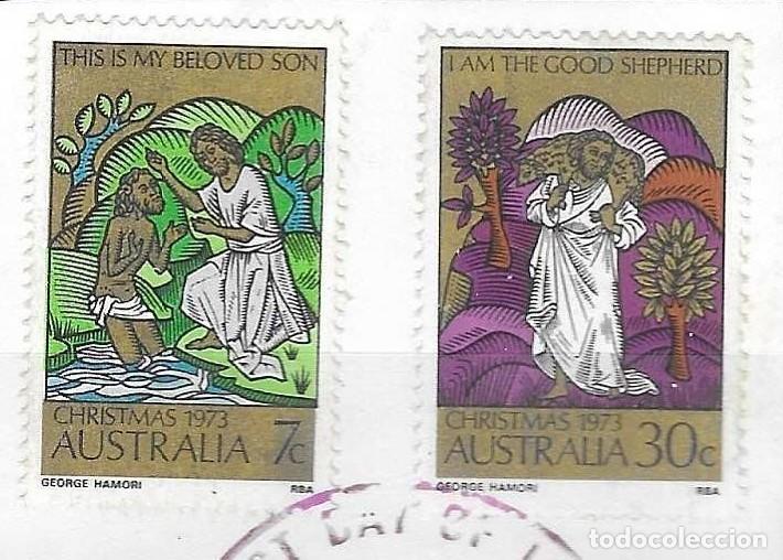 Sellos: SELLOS USADOS ( aun por despegar ) DE AUSTRALIA 1973, YT 520/ 21